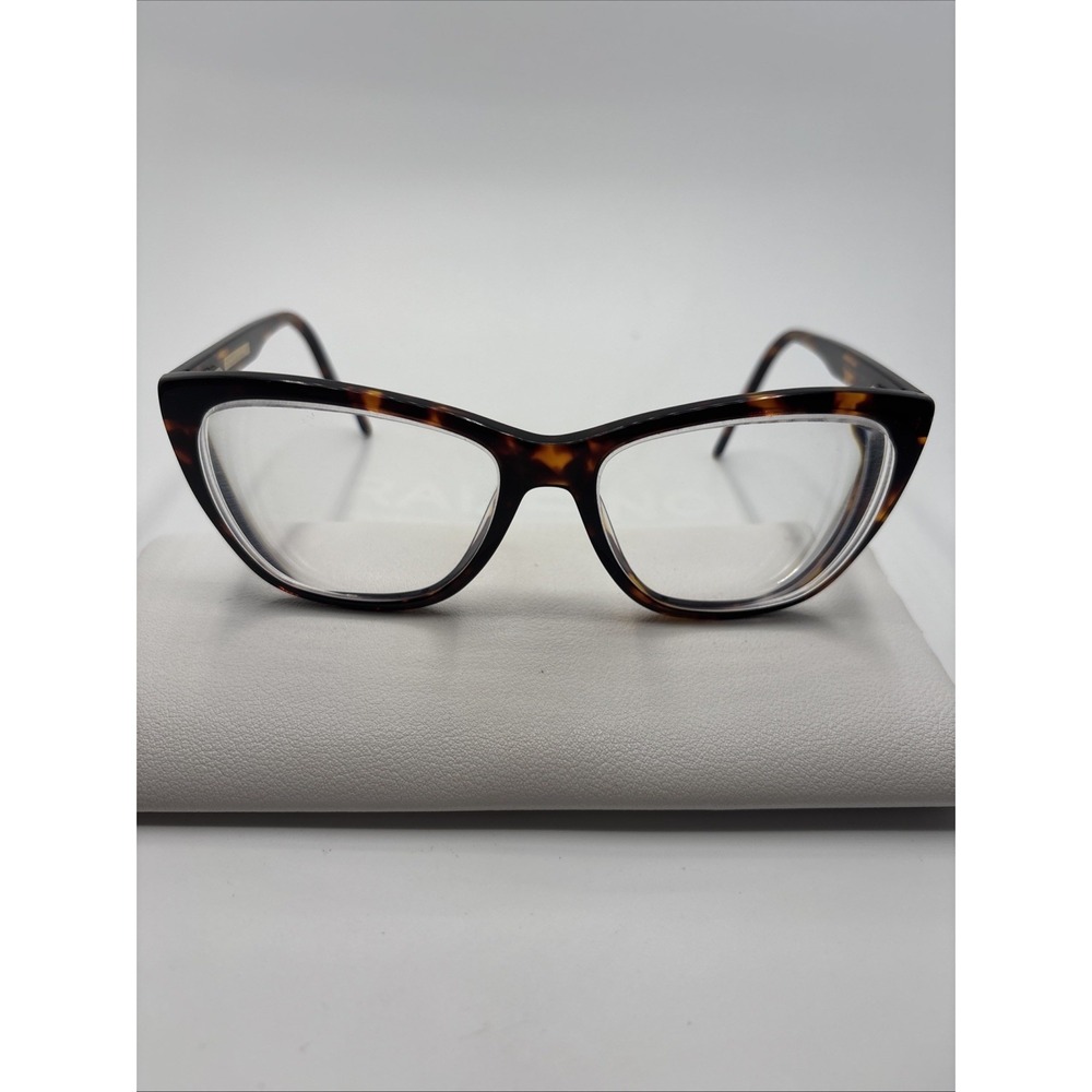 Christian Siriano Mia Tortoise Eyeglasses Frames 55-16-140mm #D183